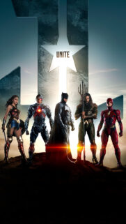 Justice League Unite HD Mobile Wallpaper with Batman Wonder Woman and The Flash