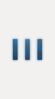 Minimalist Blue Vertical Stripes Glowing Light Background for Mobile