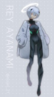Rei Ayanami Neon Genesis Evangelion Aesthetic Wallpaper for Mobile