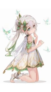 Cute Nahida Genshin Impact Aesthetic Anime Girl Wallpaper for Mobile