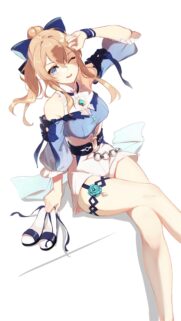 Jean Gunnhildr Genshin Impact Anime Girl Aesthetic Mobile Wallpaper