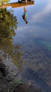 Serene River Reflection Landscape Wallpaper for Mobile