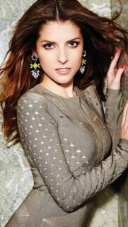 Stunning Anna Kendrick Portrait High Resolution Mobile Wallpaper