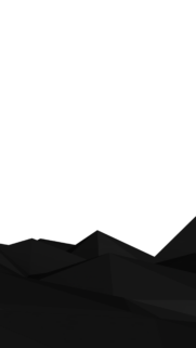 Minimalist Black Low Poly Mountain Peaks Mobile Wallpaper