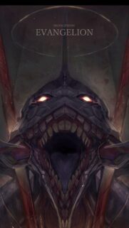 Neon Genesis Evangelion Unit 01 Berserk Mode Dark Mobile Wallpaper