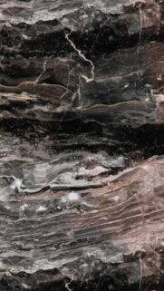 Elegant Black and Brown Marble Texture High-Resolution Mobile Wallpaper