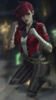 Arcane Vi Fighter High Quality Mobile Wallpaper for Fans