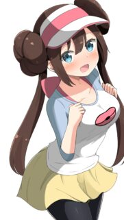 Cute Rosa Pokemon Anime Girl Wallpaper for Mobile Phones