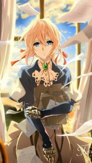 Violet Evergarden Anime Wallpaper High Resolution Mobile Background