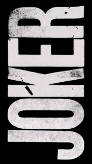 Minimalist Joker Logo Vertical Wallpaper for Mobile Phones