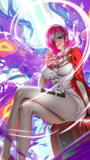 Stunning Vinsmoke Reiju One Piece Fan Art Mobile Wallpaper
