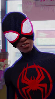 Miles Morales Spider-Man Close Up Portrait High Quality Wallpaper