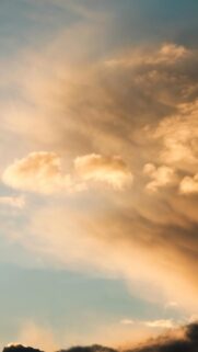 Stunning Golden Hour Sunset Sky Mobile Wallpaper in High Definition