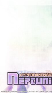 Hyperdimension Neptunia Minimalist Logo Wallpaper for Mobile