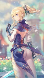 Jean Gunnhildr Genshin Impact Anime Wallpaper in High Definition