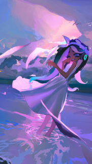 Marina Splatoon Digital Art High Quality Phone Wallpaper