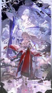 Acheron Honkai Star Rail Anime Samurai Girl Wallpaper 4K