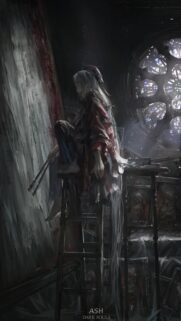 Dark Souls Painter Girl High Definition Mobile Wallpaper Art