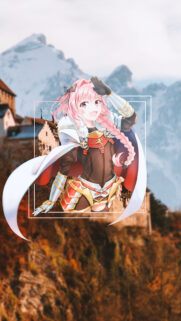 Astolfo Fate Anime Character in Knight Armor Aesthetic Wallpaper for Mobile