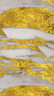 Luxurious White Marble and Gold Foil Texture Wallpaper for Mobile Devices