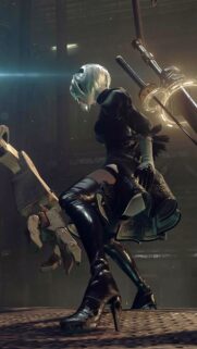2B Nier Automata 4K Gaming Wallpaper for Mobile – High-Quality Android & iPhone Background