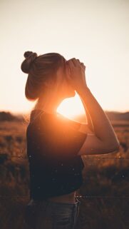 Abundance Mindset and Manifestation Visualization Phone Wallpaper