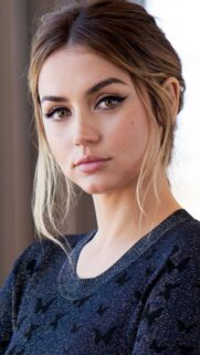 Ana de Armas Stunning 4K Mobile Wallpaper – High Resolution Portrait