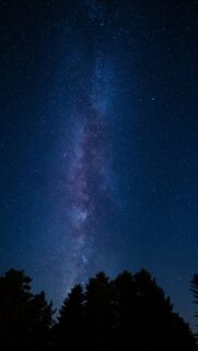 Aquarius Aesthetic Galaxy Night Sky Constellation Phone Wallpaper