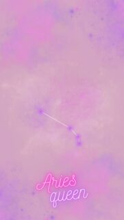 Aries Queen Aesthetic Constellation Spiritual Phone Wallpaper