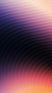 Minimalist Abstract Curved Lines Gradient Phone Wallpaper