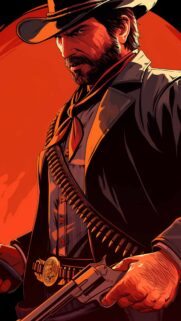Arthur Morgan Gaming Wallpaper – High Quality Red Dead Redemption 2 Mobile Background
