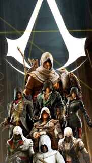 Epic Assassin’s Creed Mobile Wallpaper – High Quality Gaming Background for Smartphone