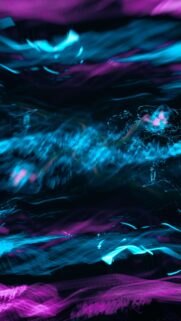 Cosmic Aura Energy Flow Spiritual Awakening Abstract Phone Wallpaper