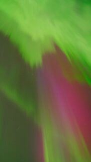 Ethereal Green and Pink Aura Energy Spiritual Gradient Wallpaper