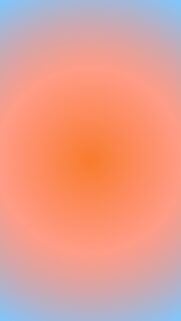 Orange Aura Gradient Aesthetic Energy Healing Phone Wallpaper