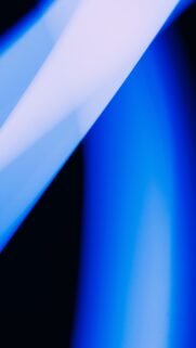 Vibrant Blue Aura Gradient Energy Spiritual Aesthetic Wallpaper