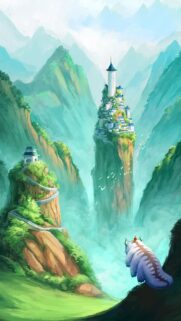 Avatar The Last Airbender HD Mobile Wallpaper | Aang Aether Aesthetic Background