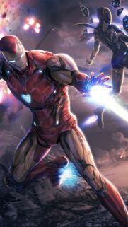 Epic Avengers Assemble Mobile Wallpaper – High Resolution Marvel Hero Background