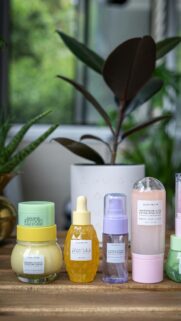 Glow Recipe Skincare Products Aesthetic Mobile Wallpaper