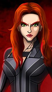 Black Widow Marvel Superhero 4K Mobile Wallpaper for Smartphone – Bestwallpapers.net