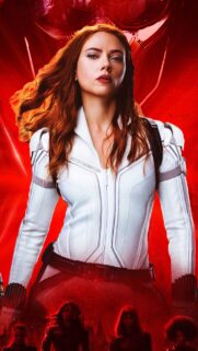 Stunning Black Widow Mobile Wallpaper – High Resolution Marvel Hero Background