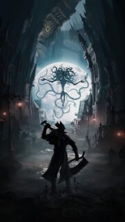 Bloodborne Hunter Mobile Wallpaper HD – Epic Gaming Background for Smartphone