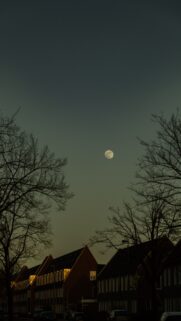 Cancer Moon Phase Spiritual Night Sky Mobile Wallpaper