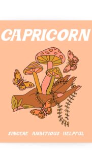 Capricorn Aesthetic Astrology Zodiac Sign Sincere Ambitious Helpful Wallpaper