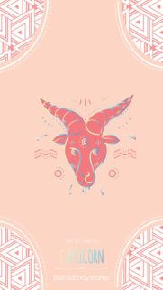 Capricorn Zodiac Aesthetic Sign Astrology Mobile Wallpaper