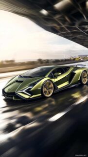 High-Quality Supercar Mobile Wallpaper – Exotic Luxury Sports Cars Background