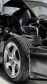 Stunning Porsche 911 Turbo Chassis Detail Phone Wallpaper