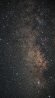 Cosmic Milky Way Galaxy Night Sky Spiritual Connection Wallpaper