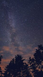 Celestial Milky Way Night Sky Spiritual Energy Aesthetic Wallpaper