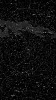 Celestial Northern Hemisphere Star Map High Resolution Wallpaper